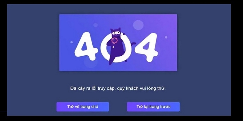 Lỗi phát sinh khi đăng nhập WW88