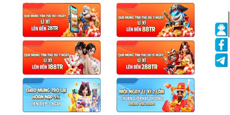 Nhiều hình thức cược tỷ lệ thưởng lớn